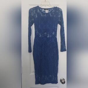 AMICLUBWEAR lace bodycon dress NWOT